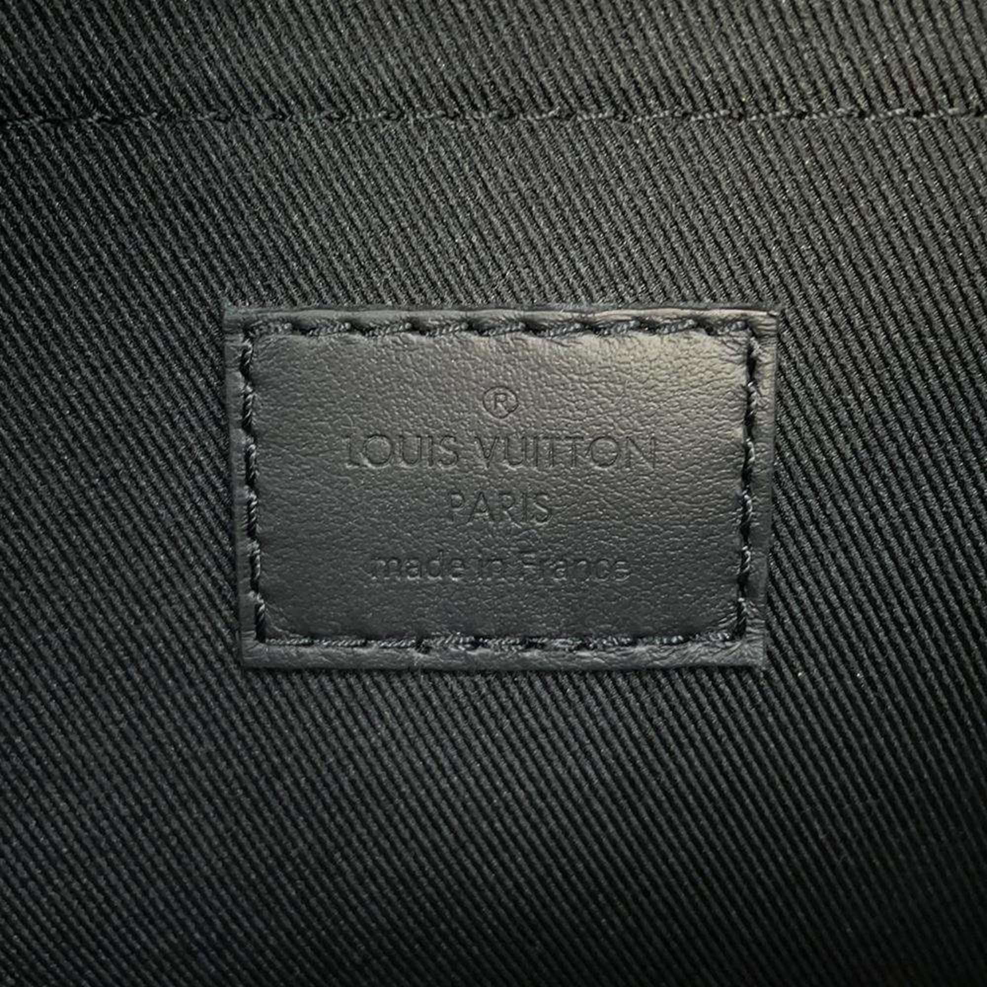 Louis Vuitton Handbag Monogram Eclipse Steamer PM M46953 2way Shoulder Bag Black