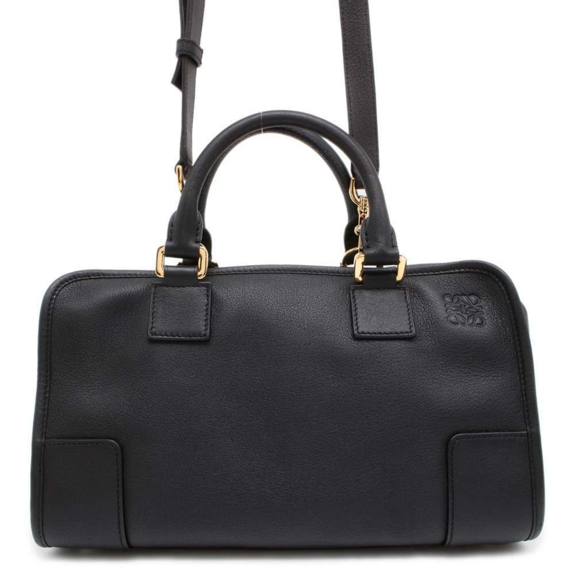 LOEWE Handbag Amazona 28 352.30.N03 Bag 2way Shoulder Black