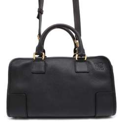 LOEWE Handbag Amazona 28 352.30.N03 Bag 2way Shoulder Black