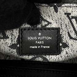 Louis Vuitton Tote Bag Monogram Jacquard Denim On the Go MM M46448 LOUIS VUITTON Black White