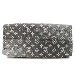 Louis Vuitton Tote Bag Monogram Jacquard Denim On the Go MM M46448 LOUIS VUITTON Black White