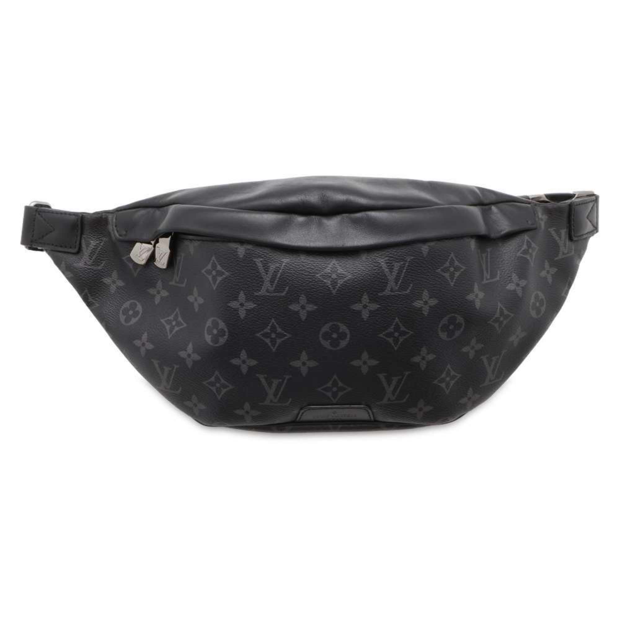 Louis Vuitton Body Bag Monogram Eclipse Discovery Bumbag M44336 Black