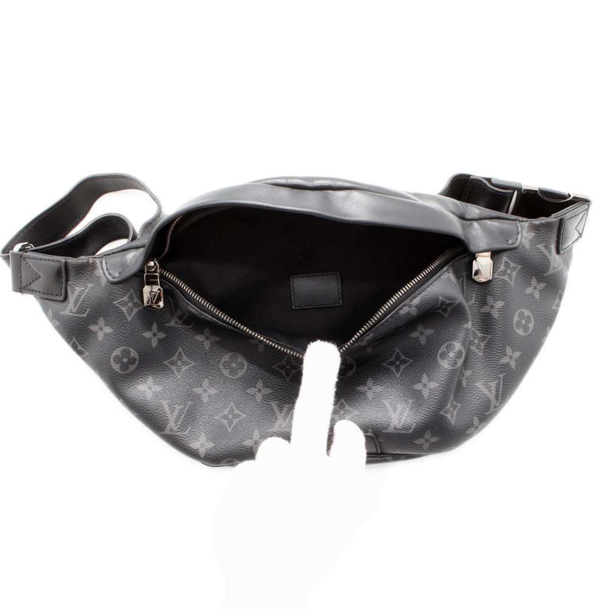 Louis Vuitton Body Bag Monogram Eclipse Discovery Bumbag M44336 Black