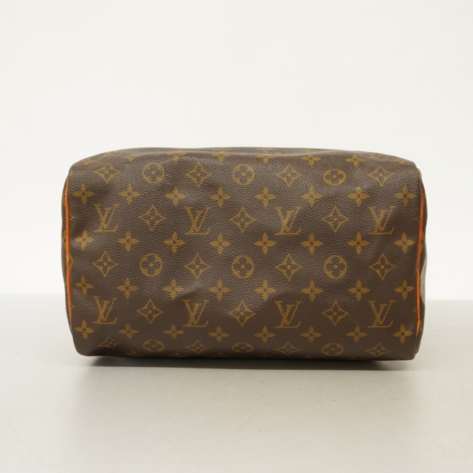 Louis Vuitton Handbag Monogram Speedy 30 M41108 Brown Ladies