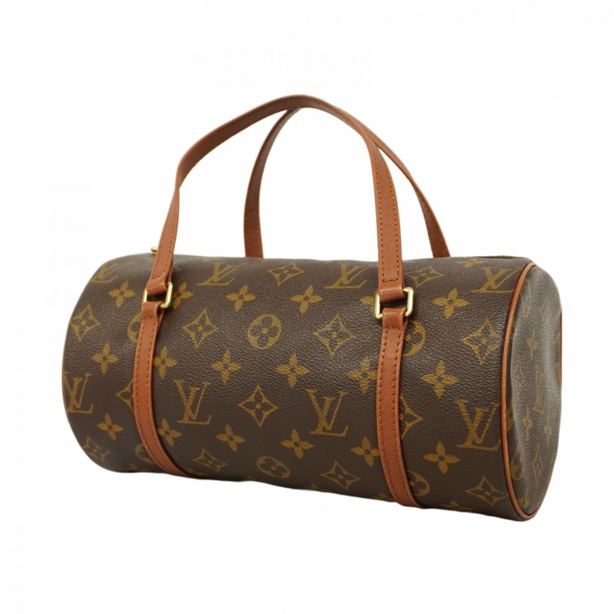 Louis Vuitton handbag Monogram Papillon 26 M51386 Brown ladies