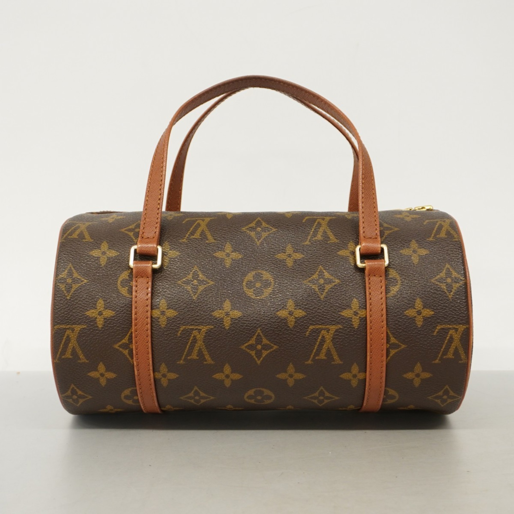 Louis Vuitton handbag Monogram Papillon 26 M51386 Brown ladies