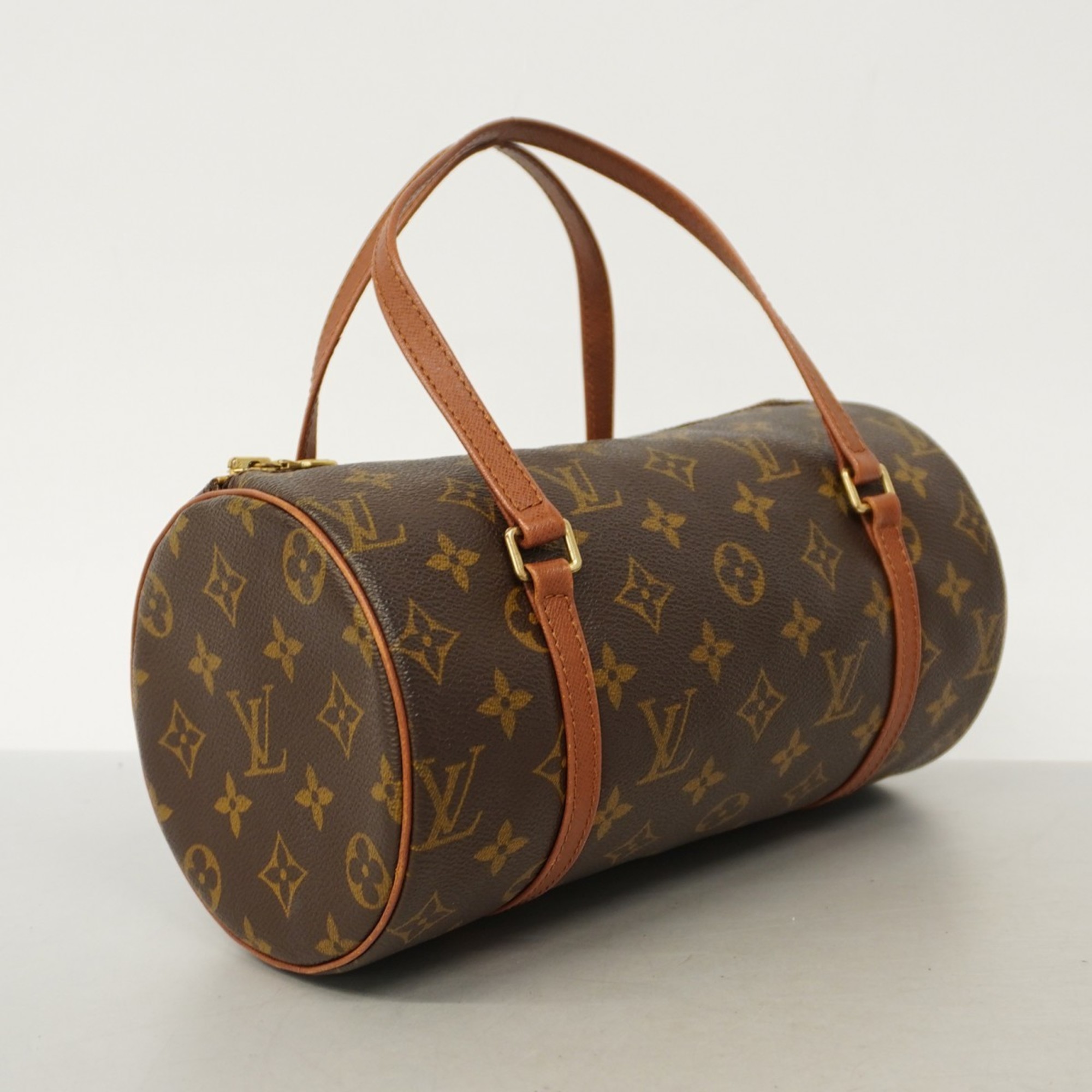 Louis Vuitton handbag Monogram Papillon 26 M51386 Brown ladies