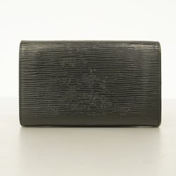 Louis Vuitton Wallet Epi Portefeuille Tresor M63972 Noir Men's Women's