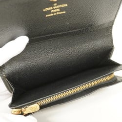 Louis Vuitton Wallet Epi Portefeuille Tresor M63972 Noir Men's Women's