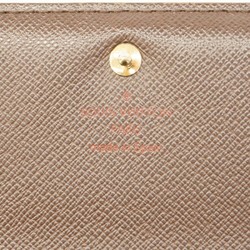 Louis Vuitton Wallet Damier Portefeuille Tresor N61736 Ebene Men's Women's