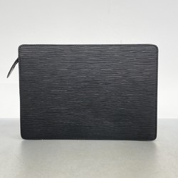 Louis Vuitton Clutch Bag Epi Pochette Homme M52522 Noir Men's Women's