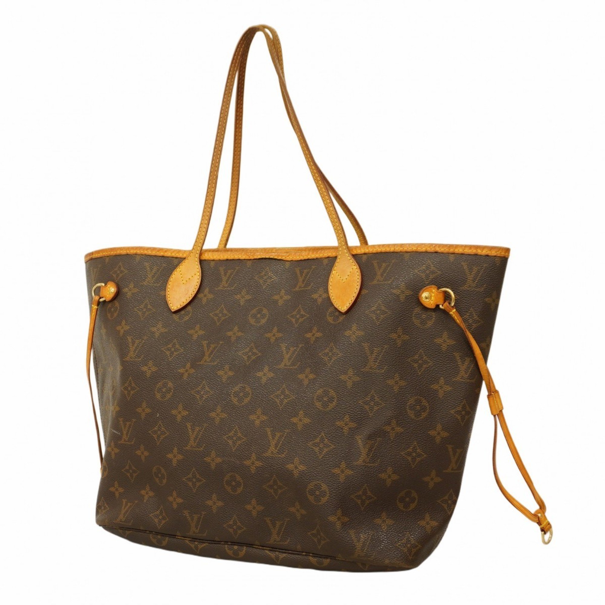 Louis Vuitton Tote Bag Monogram Neverfull MM M40156 Brown Women's