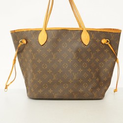 Louis Vuitton Tote Bag Monogram Neverfull MM M40156 Brown Women's