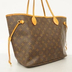 Louis Vuitton Tote Bag Monogram Neverfull MM M40156 Brown Women's