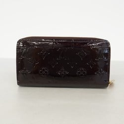 Louis Vuitton Long Wallet Vernis Zippy M93522 Amarante Ladies