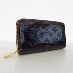 Louis Vuitton Long Wallet Vernis Zippy M93522 Amarante Ladies