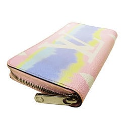 Louis Vuitton LOUIS VUITTON Wallet Escal Women's Long Leather Zipper Pastel M69110 Round