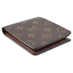 Louis Vuitton Wallet Monogram Bi-fold Portefeuille Multiple M60895 Compact