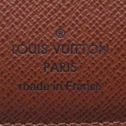 Louis Vuitton Wallet Monogram Bi-fold Portefeuille Multiple M60895 Compact