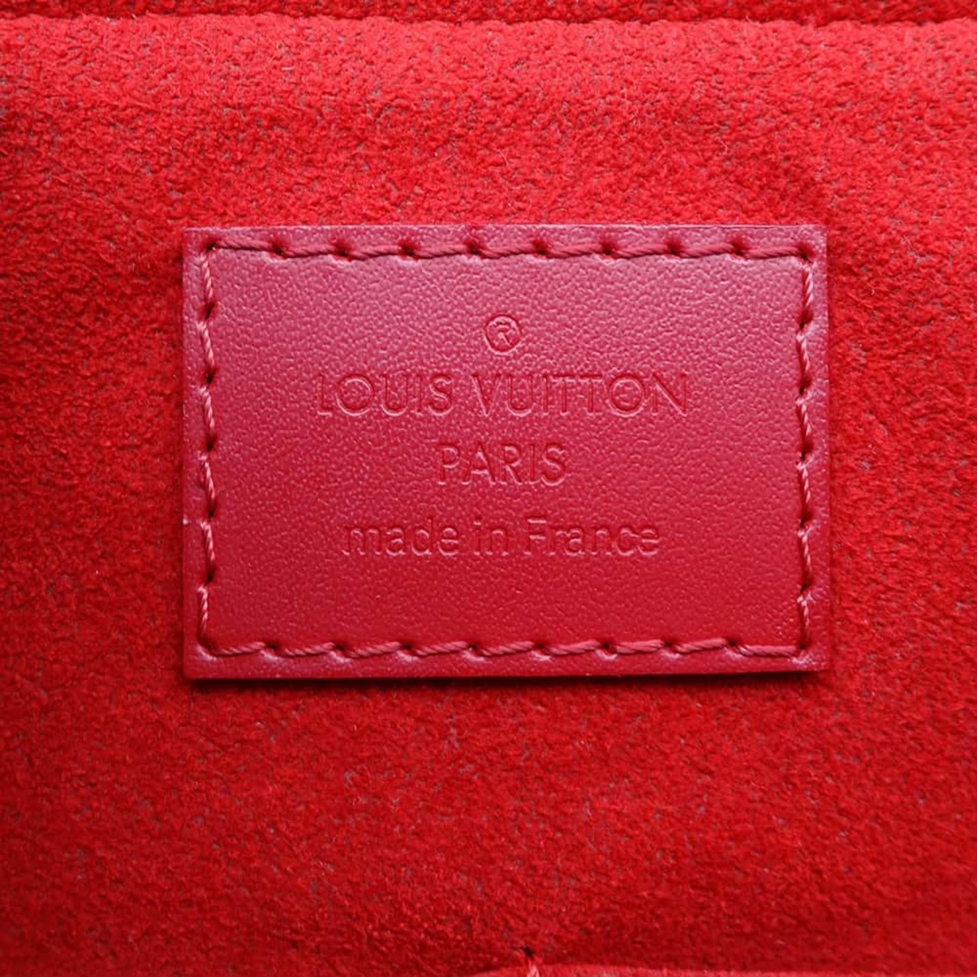 Louis Vuitton Tote Bag Damier Ebene Kaisa PM Cerise N41551 LOUIS VUITTON Shoulder