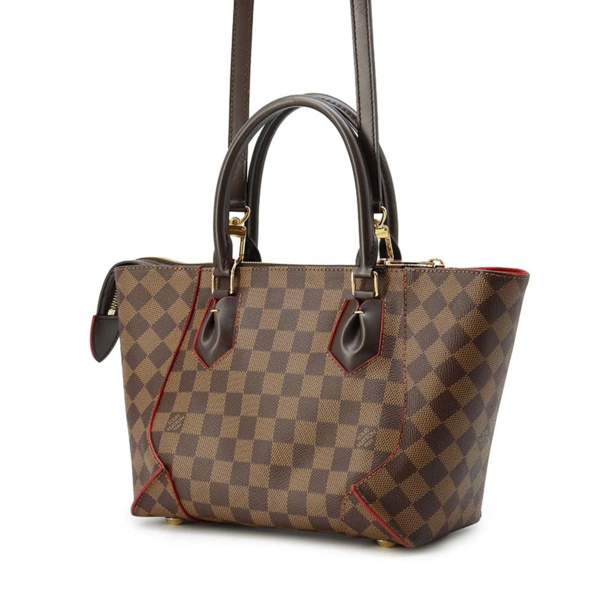 Louis Vuitton Tote Bag Damier Ebene Kaisa PM Cerise N41551 LOUIS VUITTON Shoulder