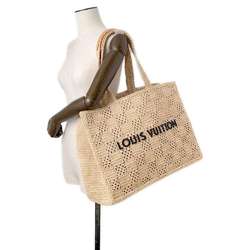 Louis Vuitton Tote Bag Damier Raffia Summer Shopper MM M25008 LOUIS VUITTON Handbag