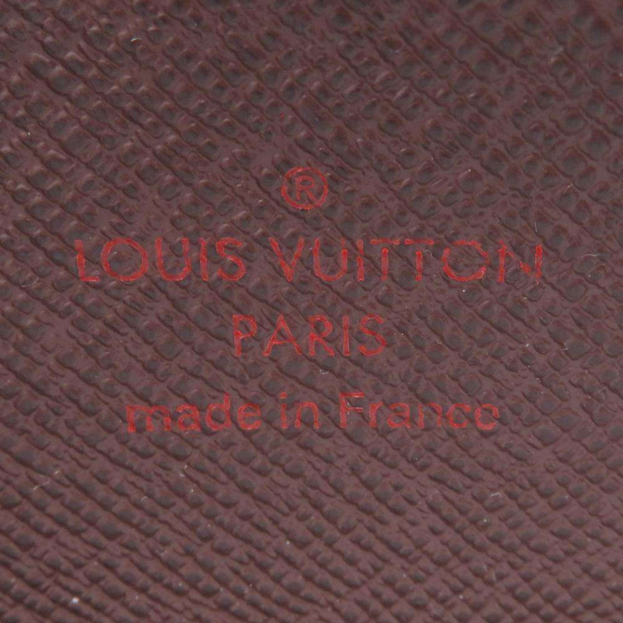 Louis Vuitton Wallets & Coin Cases Damier Ebene Zippy Purse N63070 LOUIS VUITTON Wallet