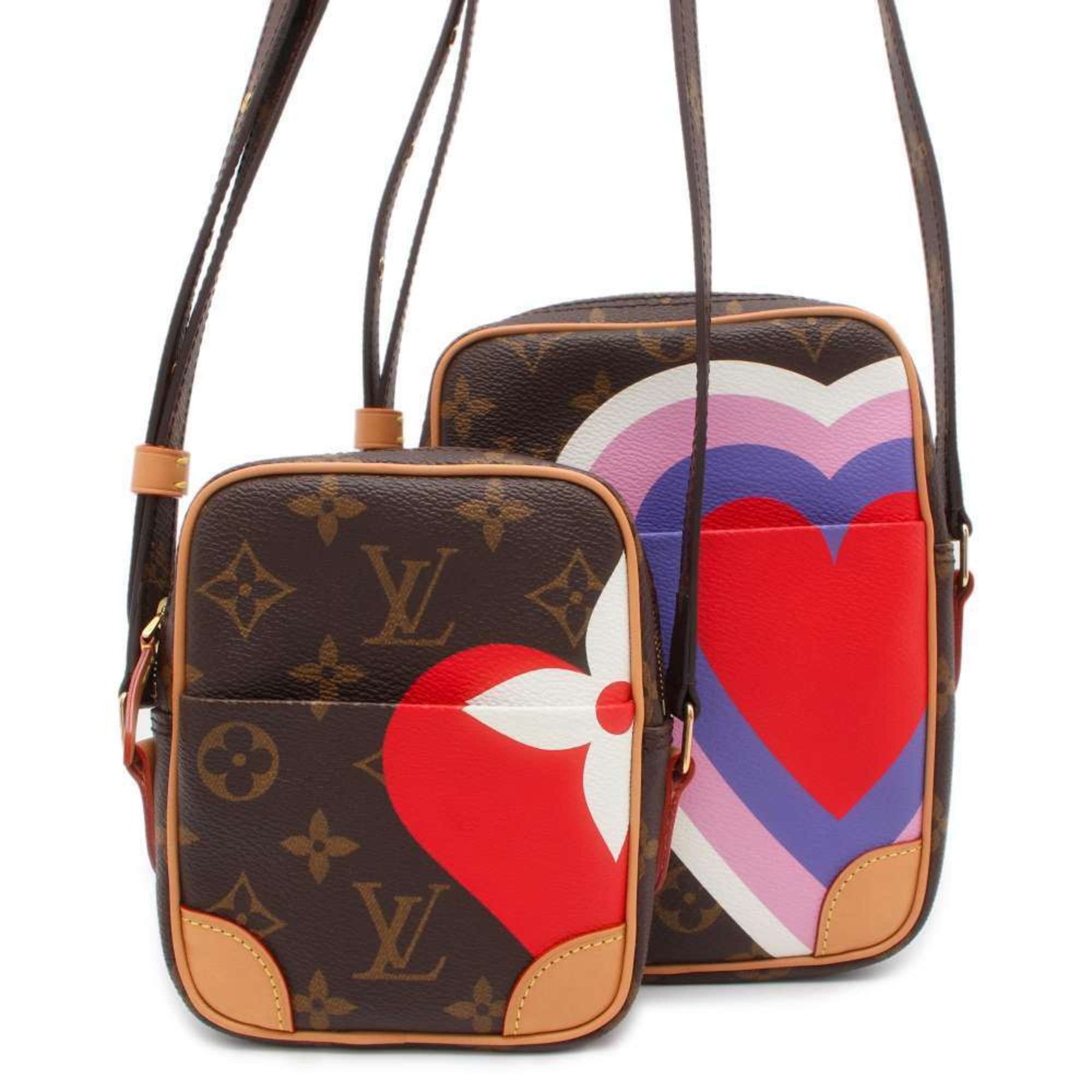 Louis Vuitton Shoulder Bag Monogram Game on Heart Panam Set M57450 LOUIS VUITTON