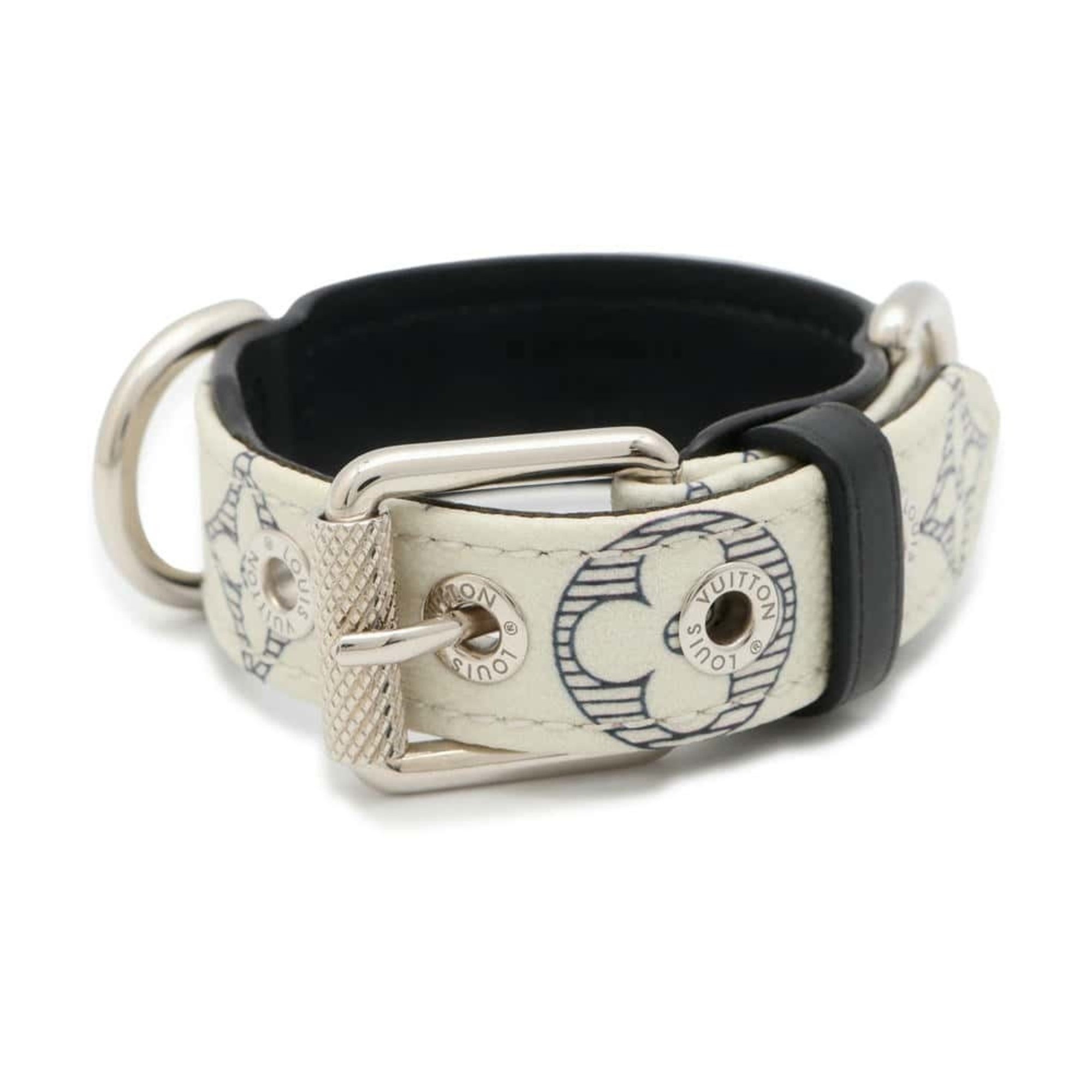 Louis Vuitton Bracelet Monogram Savannah Heartbeat MP014E White Chapman Brothers Collaboration