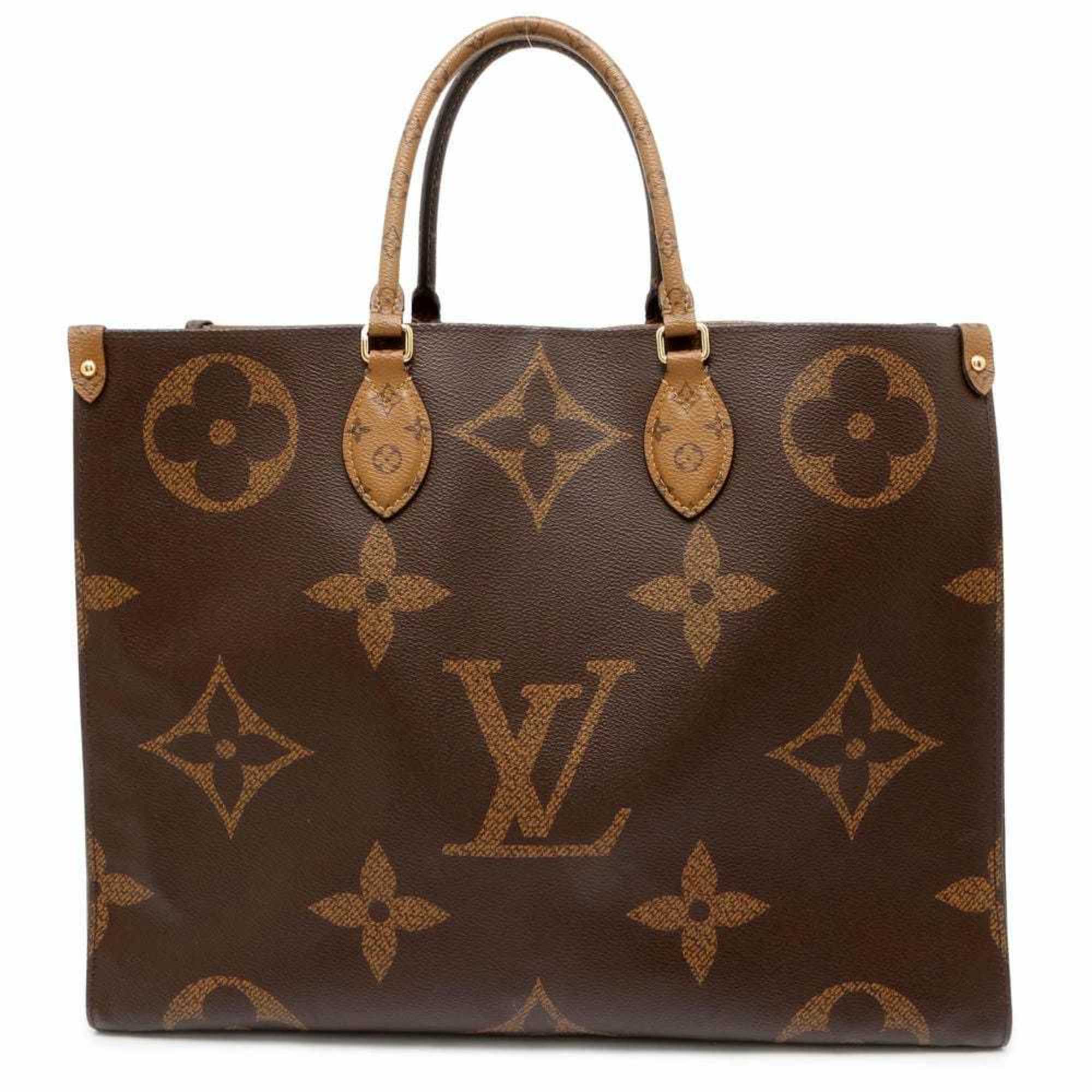 Louis Vuitton Tote Bag Monogram Reverse Giant On the Go GM M44576 LOUIS VUITTON 2way Shoulder