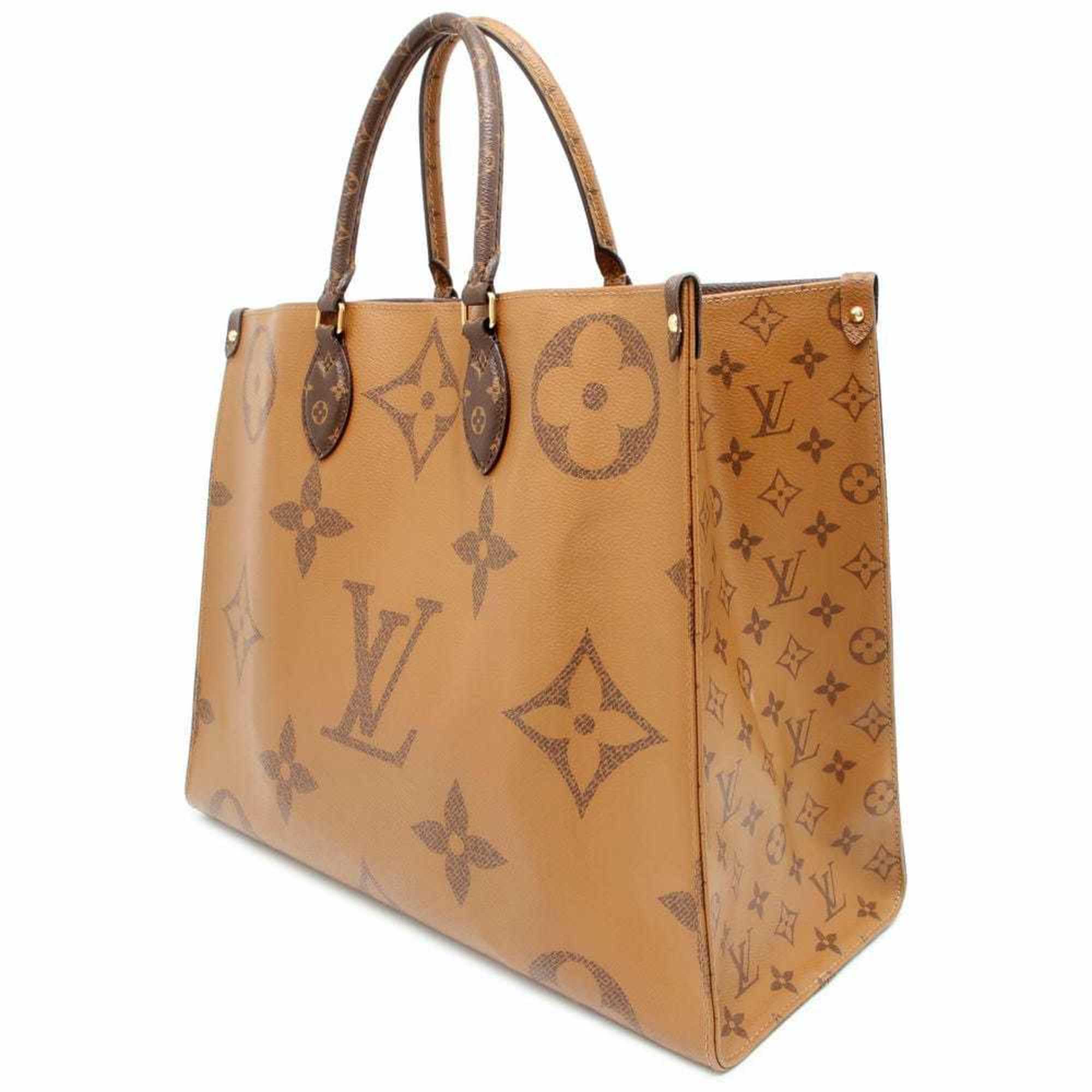 Louis Vuitton Tote Bag Monogram Reverse Giant On the Go GM M44576 LOUIS VUITTON 2way Shoulder