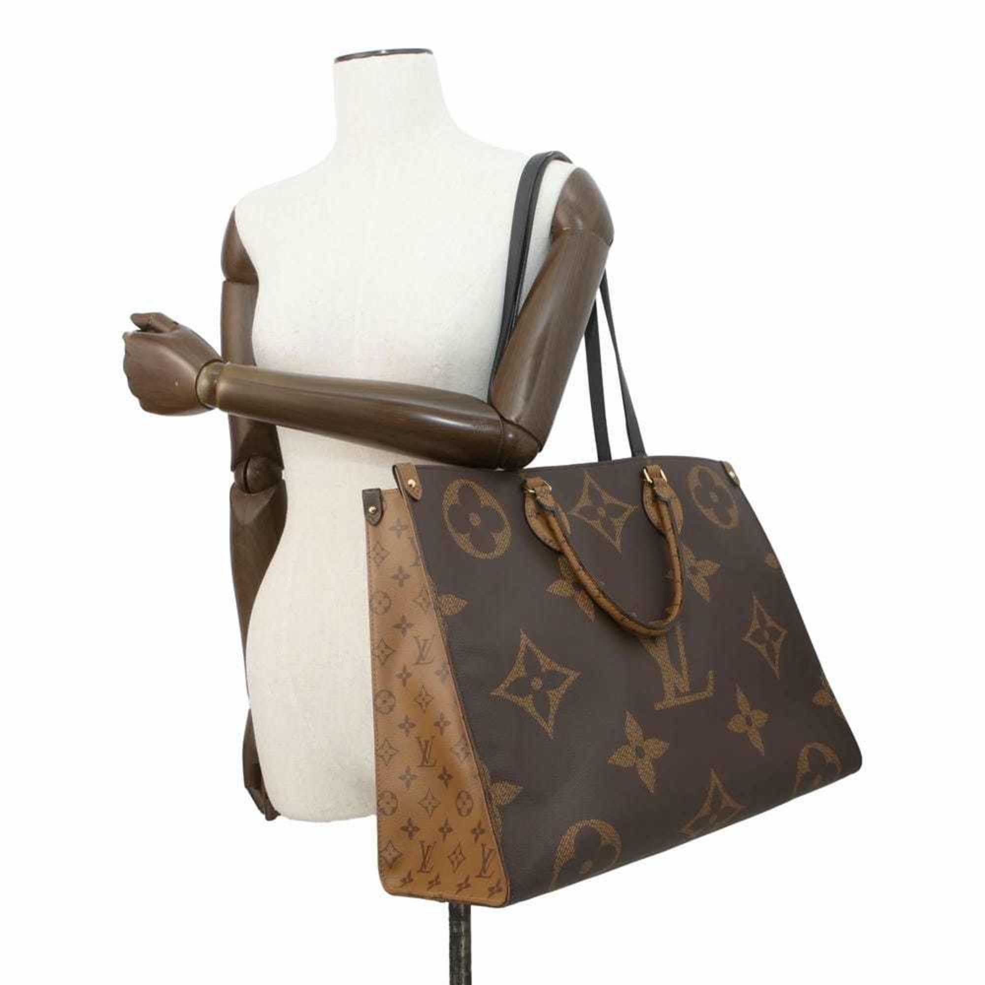 Louis Vuitton Tote Bag Monogram Reverse Giant On the Go GM M44576 LOUIS VUITTON 2way Shoulder