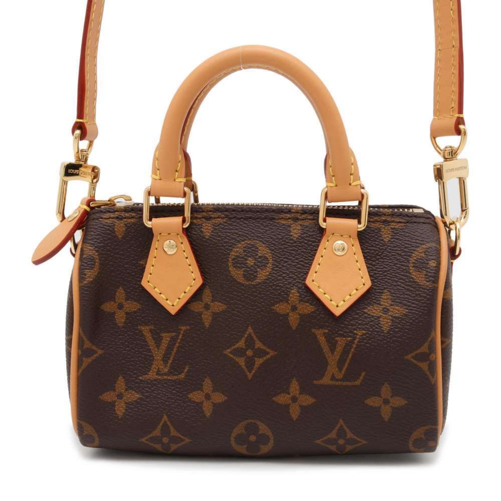 Louis Vuitton Handbag Monogram Nano Speedy M81085 LOUIS VUITTON 2way Shoulder Bag