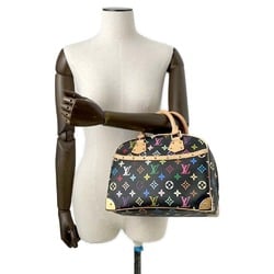 Louis Vuitton Handbag Monogram Multicolor Trouville M92662 LOUIS VUITTON Black