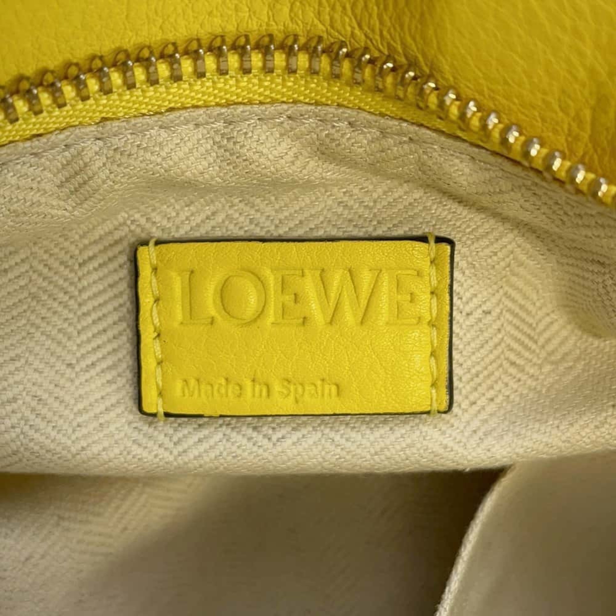 LOEWE Handbag Puzzle Bag Medium Leather 2way Shoulder