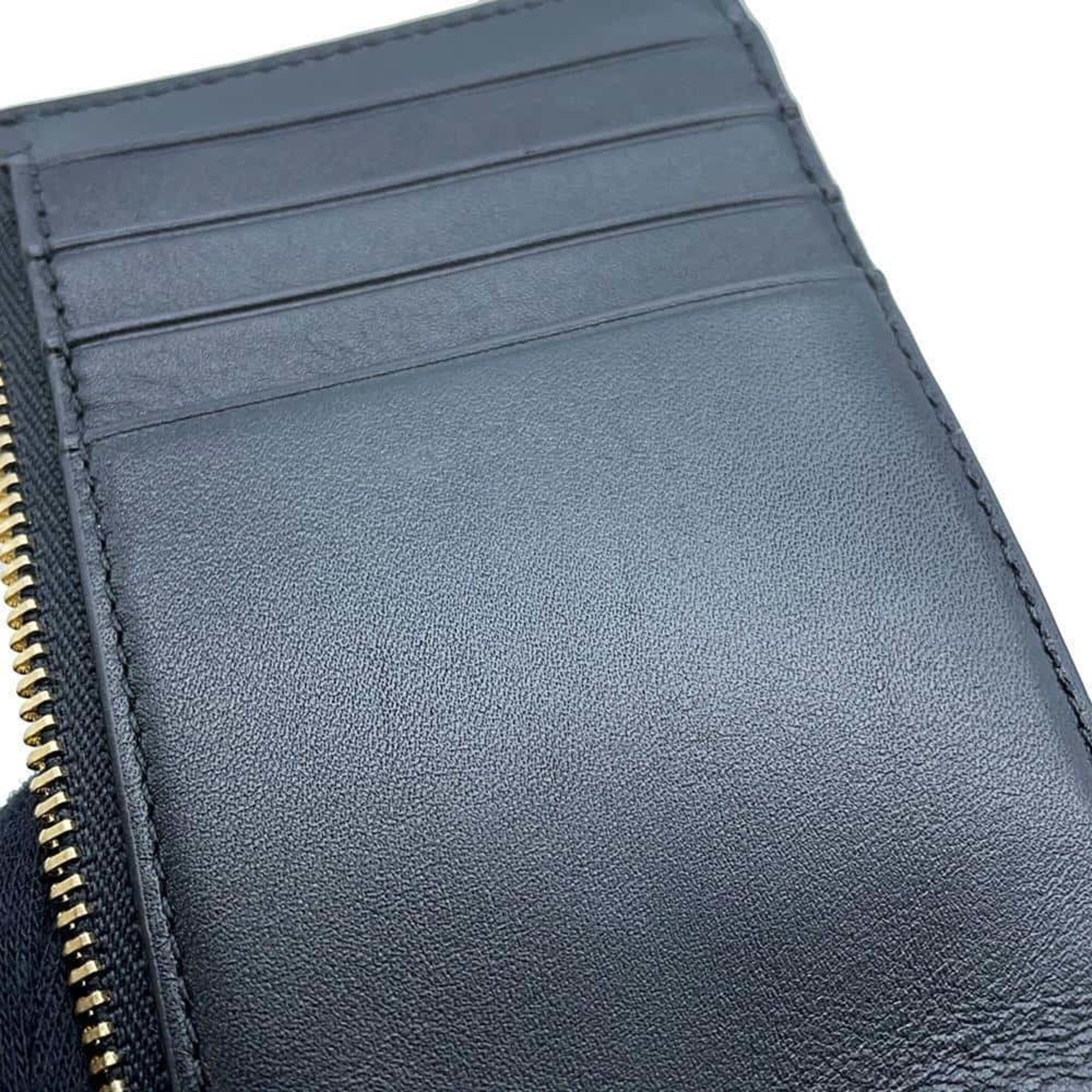 LOEWE Wallet/Coin Case Pebble Coin Card Holder CANBZ40X01 Wallet Business Holder/Card Black