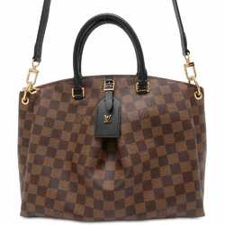 Louis Vuitton Tote Bag Damier Ebene Odeon MM N45283 LOUIS VUITTON 2way Shoulder Black