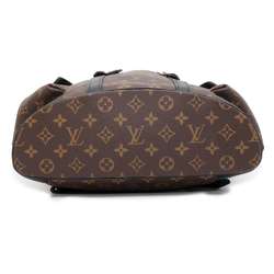 Louis Vuitton Backpack Monogram Macassar Christopher MM M43735 Black