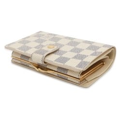 Louis Vuitton Bi-fold Wallet Damier Azur Portefeuille Viennois N61676 LOUIS VUITTON