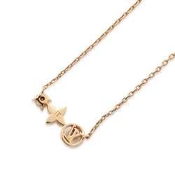 Louis Vuitton Necklace Petit Metal Rhinestone M00368 LOUIS VUITTON