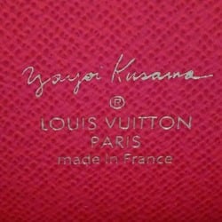 Louis Vuitton Long Wallet Monogram Pumpkin Dot Zippy M60450 LOUIS VUITTON Yayoi Kusama