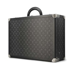 Louis Vuitton Trunk Monogram Eclipse Alzer 55 LOUIS VUITTON Bag Hard Case Black