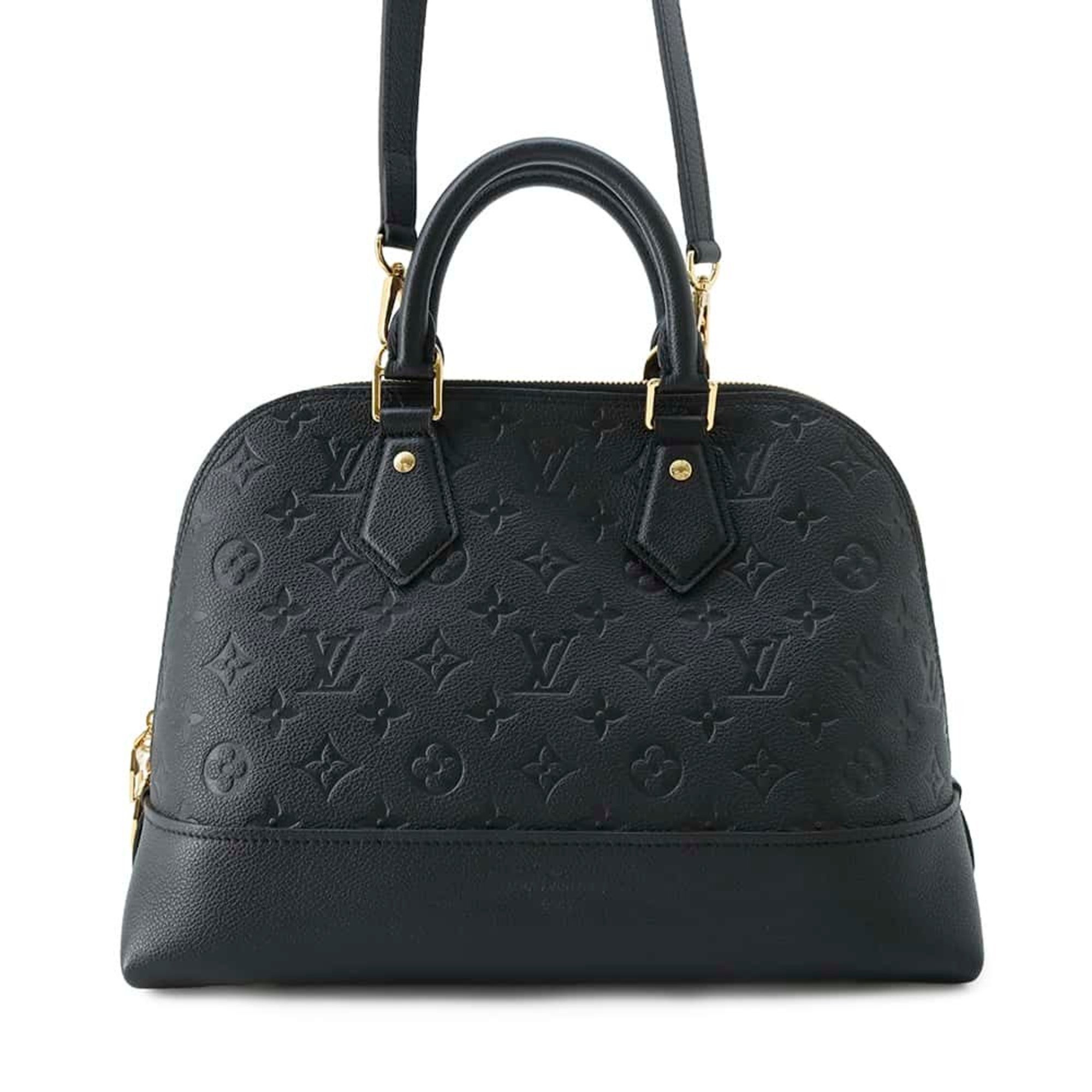 Louis Vuitton Handbag Monogram Empreinte Neo Alma PM M44832 2way Shoulder Bag Black