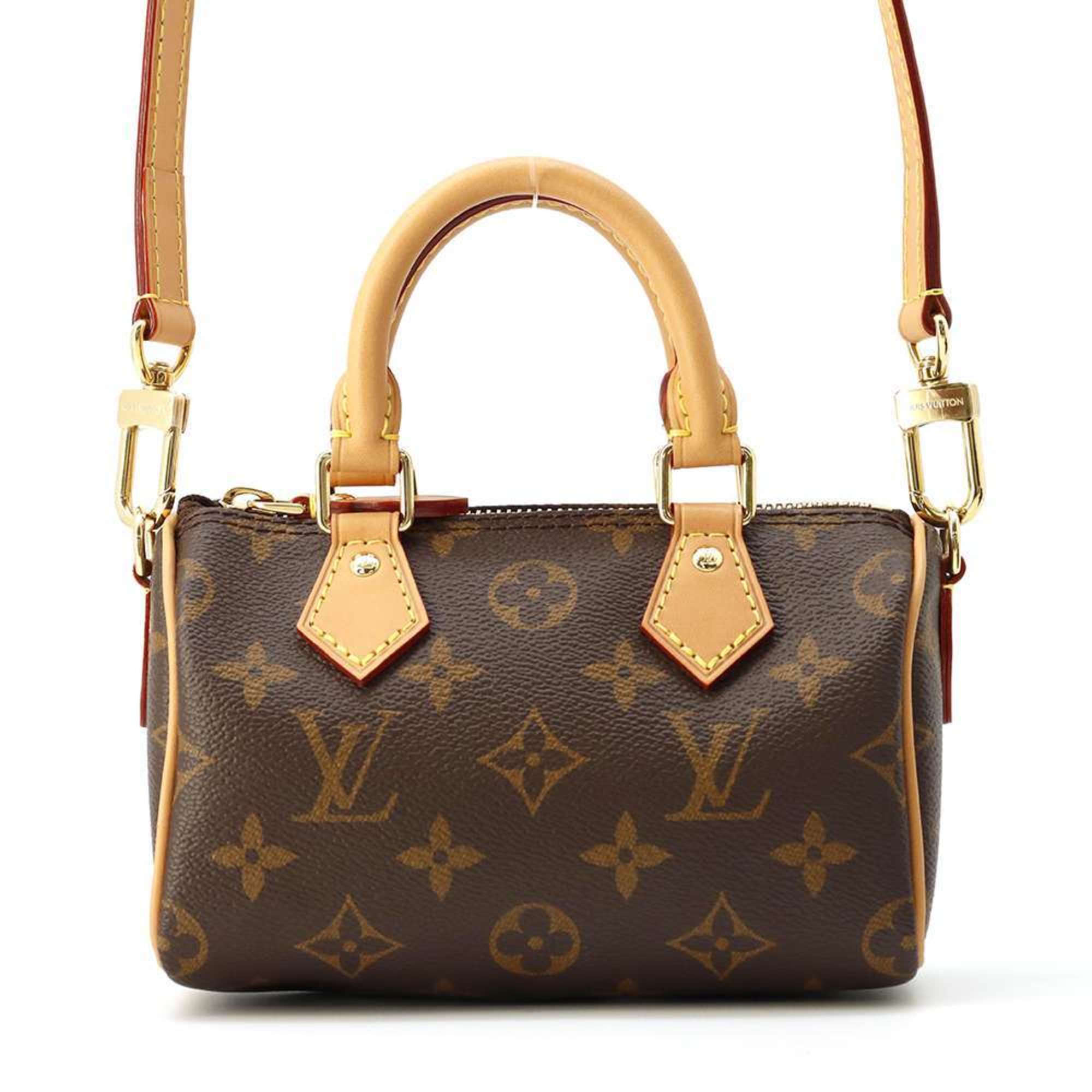 Louis Vuitton Handbag Monogram Nano Speedy M81085 LOUIS VUITTON Bag 2way Shoulder