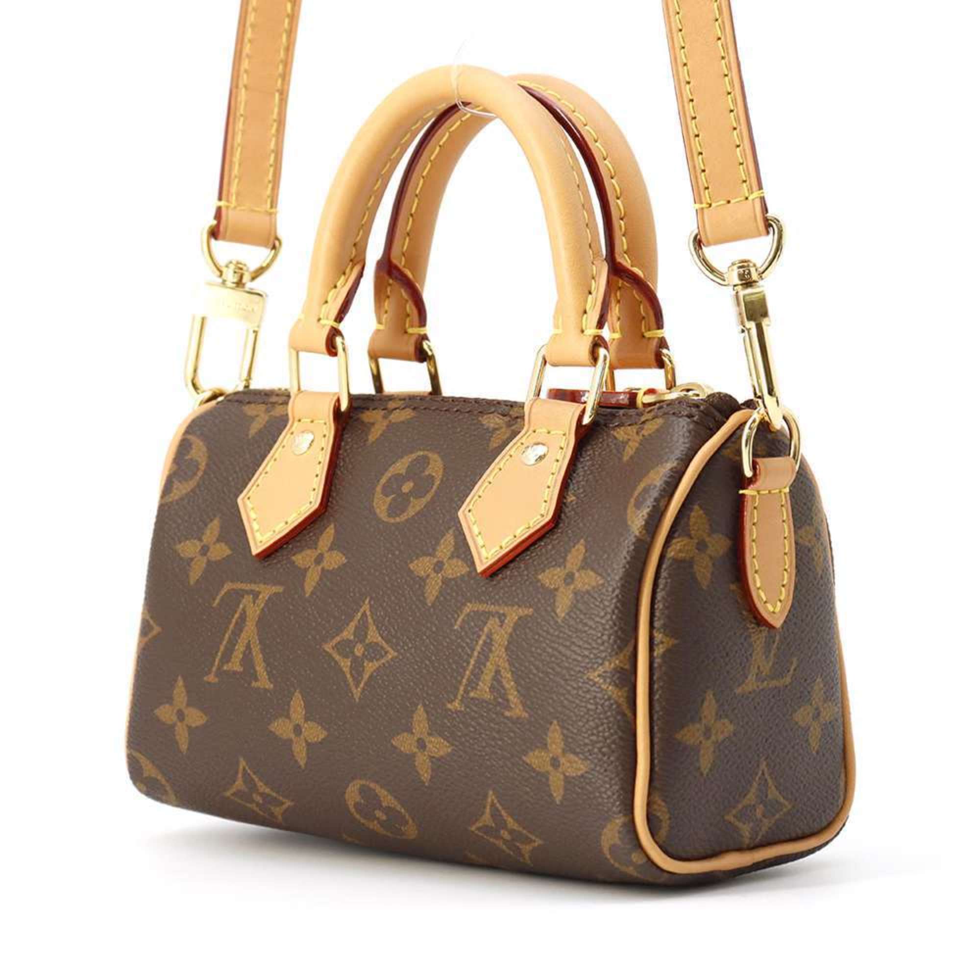 Louis Vuitton Handbag Monogram Nano Speedy M81085 LOUIS VUITTON Bag 2way Shoulder