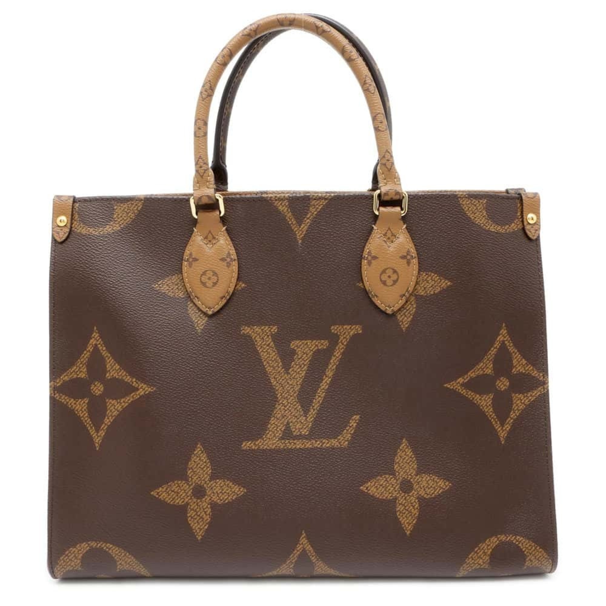 Louis Vuitton Tote Bag Monogram Reverse Giant On-the-Go MM M45321 2way