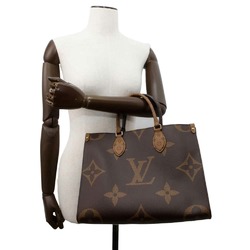 Louis Vuitton Tote Bag Monogram Reverse Giant On-the-Go MM M45321 2way