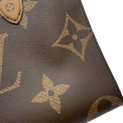 Louis Vuitton Tote Bag Monogram Reverse Giant On-the-Go MM M45321 2way