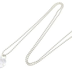 Tiffany Necklace Return to Heart Tag SV Sterling Silver 925 Pendant Long Ball Chain Women's TIFFANY & CO