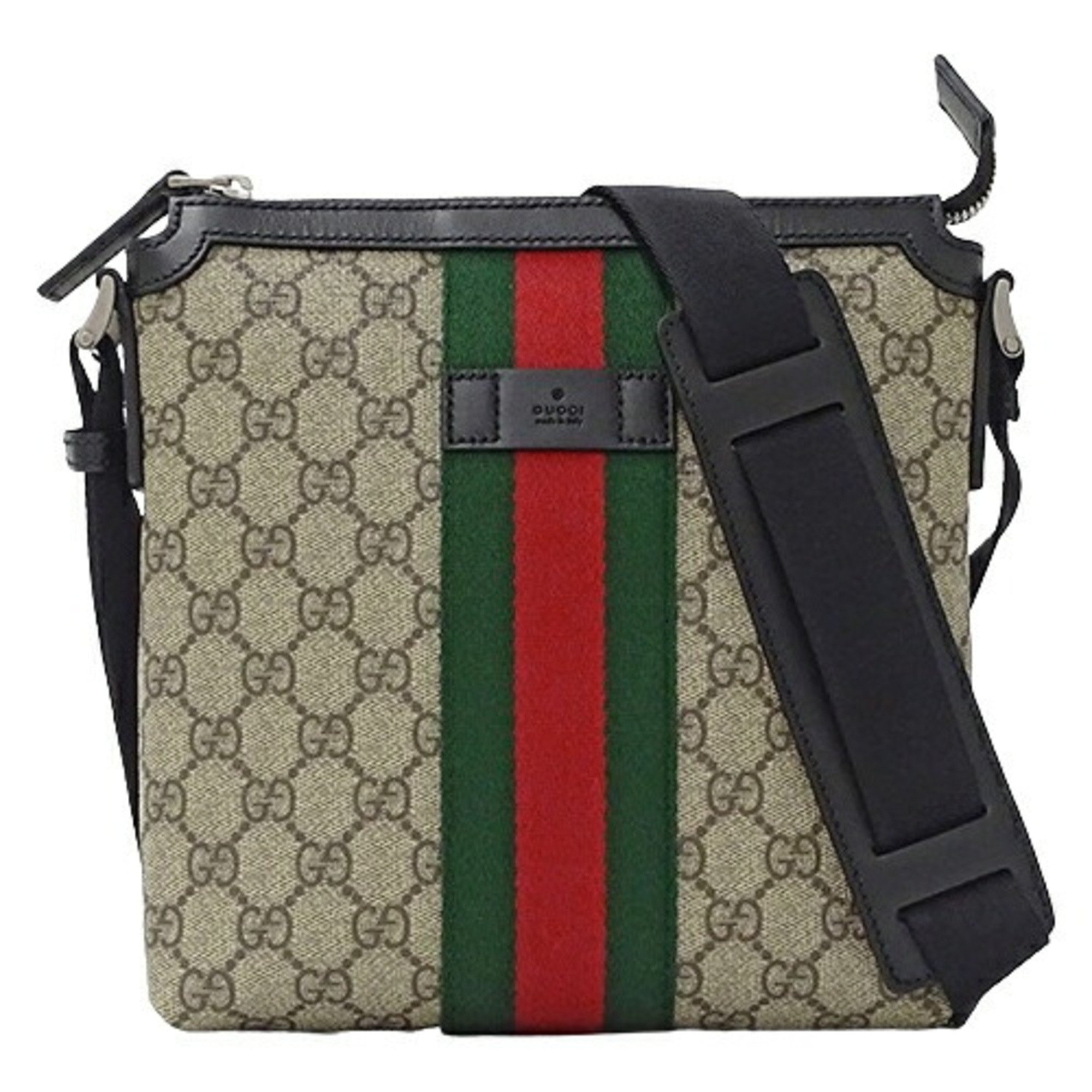 GUCCI Bags for Women and Men Shoulder GG Supreme Shelly Beige Black 471454